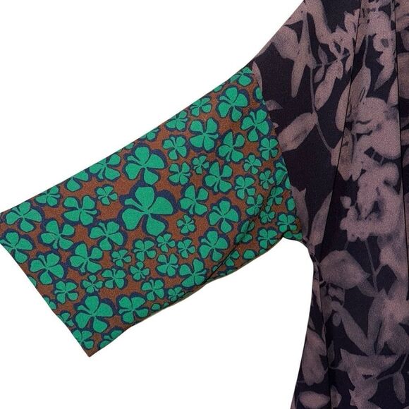 Kedem Sasson Kimono Jacket Multi Print Multi Color - One Size - Picture 6 of 7